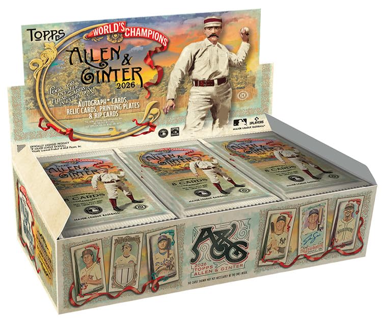 2026 Topps Allen & Ginter Baseball Hobby Pack (8 Cards)