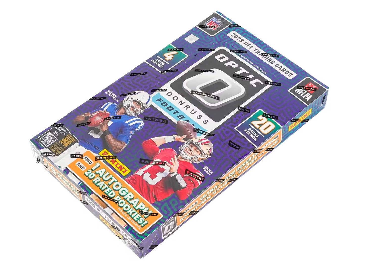 2023 Panini Donruss Optic Football Hobby 1 Autograph Per Trading Card Box
