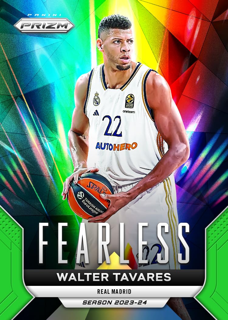 Panini 23-24 Euroleague Prizm Basketball Trading Cards