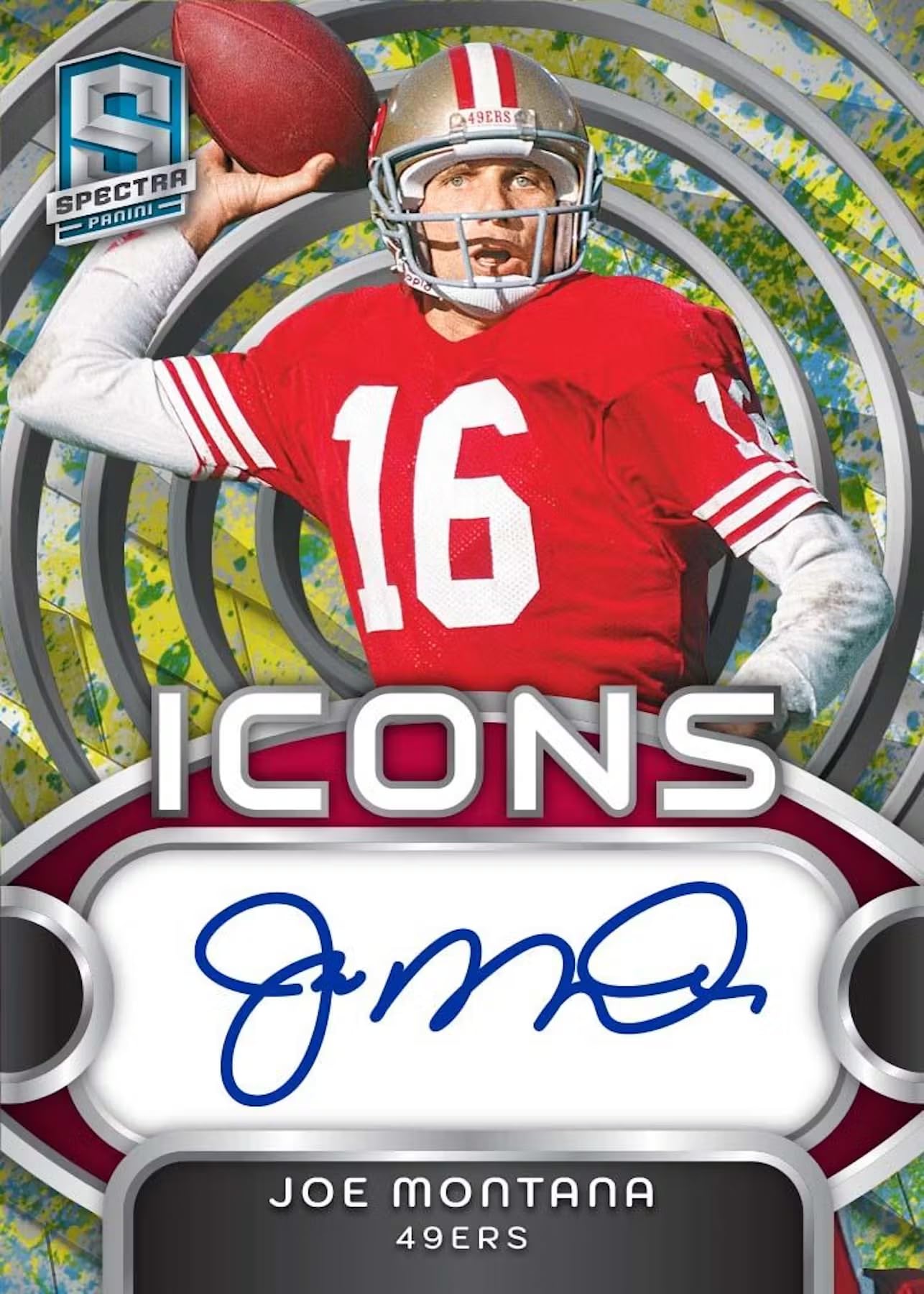 2024 Panini Spectra Football Hobby Trading Card Box (Four Autographs Per Box!)