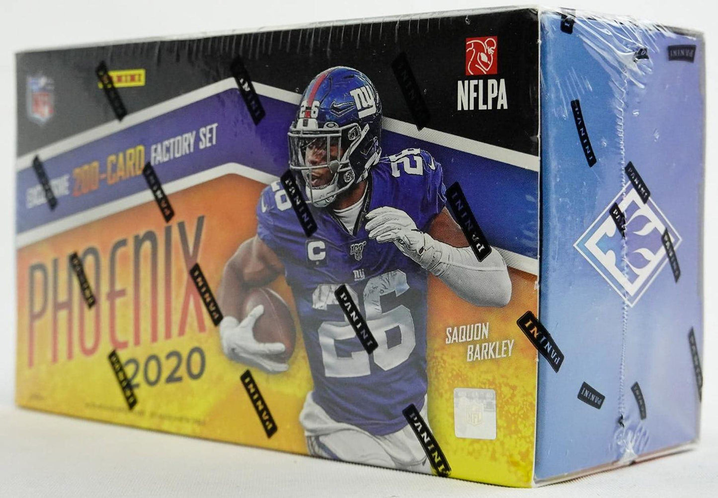 2020 Panini PHOENIX Exclusive 200-Card FACTORY Sealed FOOTBALL Card SET - Fanatics Fire Burst Parallel for Every Card! - Includes 100 Rookie cards with JUSTIN HERBERT and JOEBURROW!