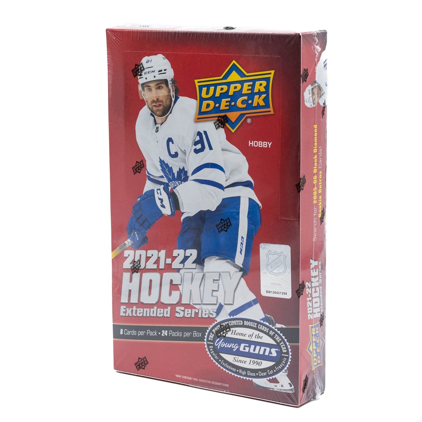 2021/22 Upper Deck Extended Series Hockey HOBBY box (24 pks/bx)