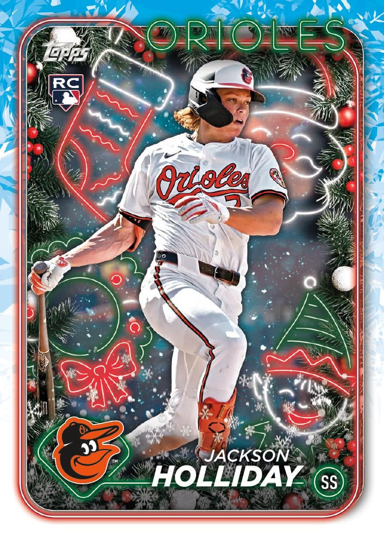 Topps 2024 Holiday Baseball Factory Sealed Mega Box - Baseball Wax Packs