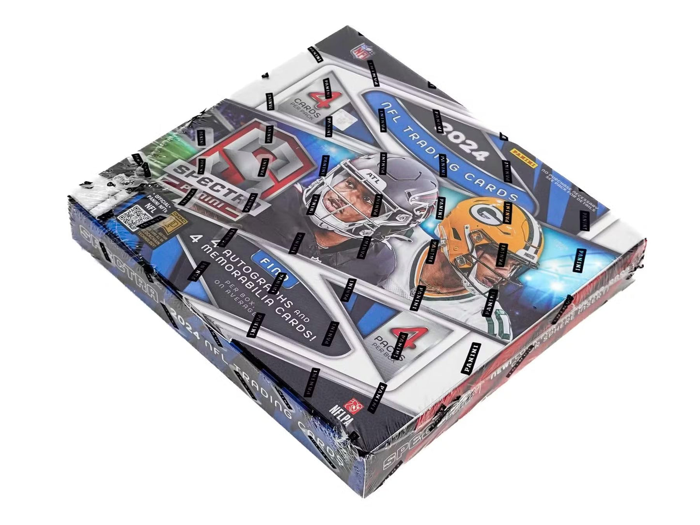 2024 Panini Spectra Football Hobby Trading Card Box (Four Autographs Per Box!)