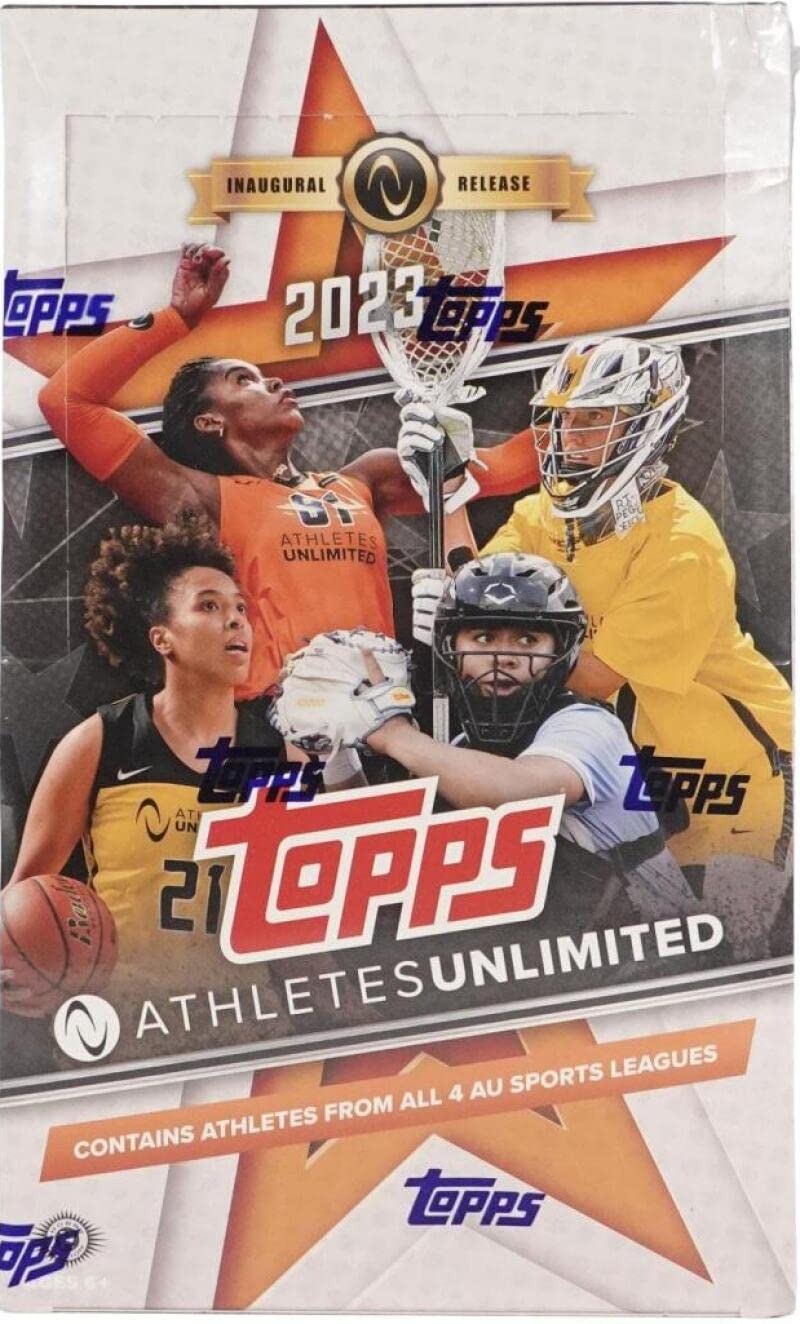 2023 Topps Athletes Unlimited All Sports Hobby Box (24 Packs/14 Cards: 2 Autos)