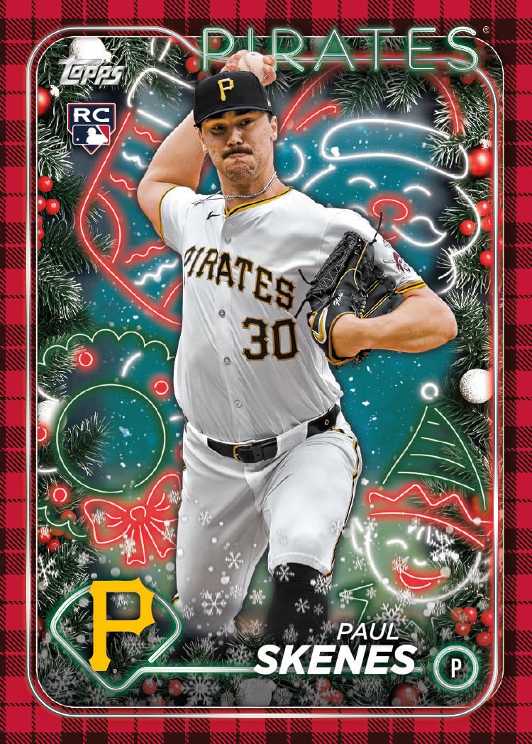 Topps 2024 Holiday Baseball Factory Sealed Mega Box - Baseball Wax Packs