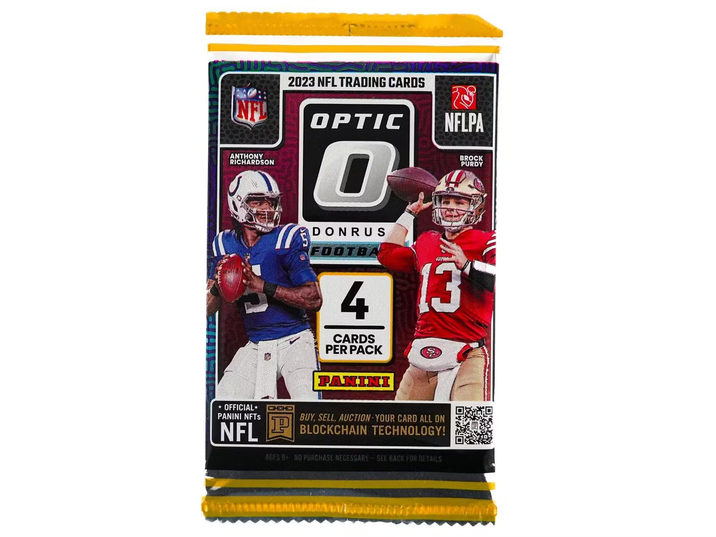 2023 Panini Donruss Optic Football Hobby 1 Autograph Per Trading Card Box