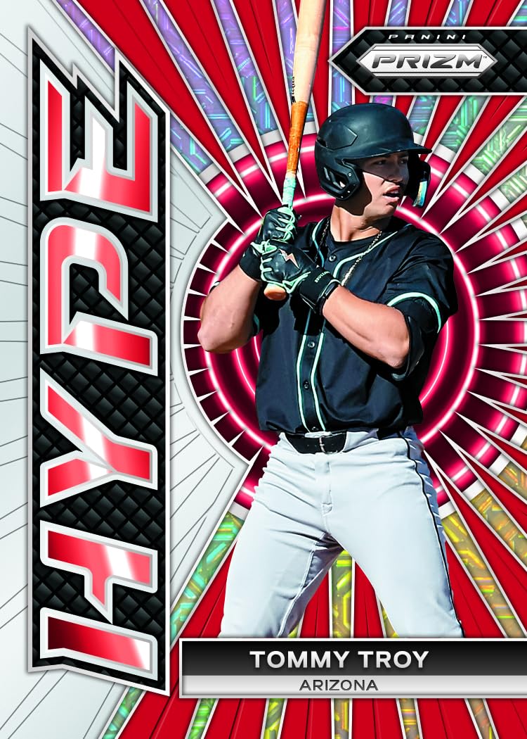 2024 Panini Prizm MLB Baseball Hobby Trading Card Box (3 Autographs)