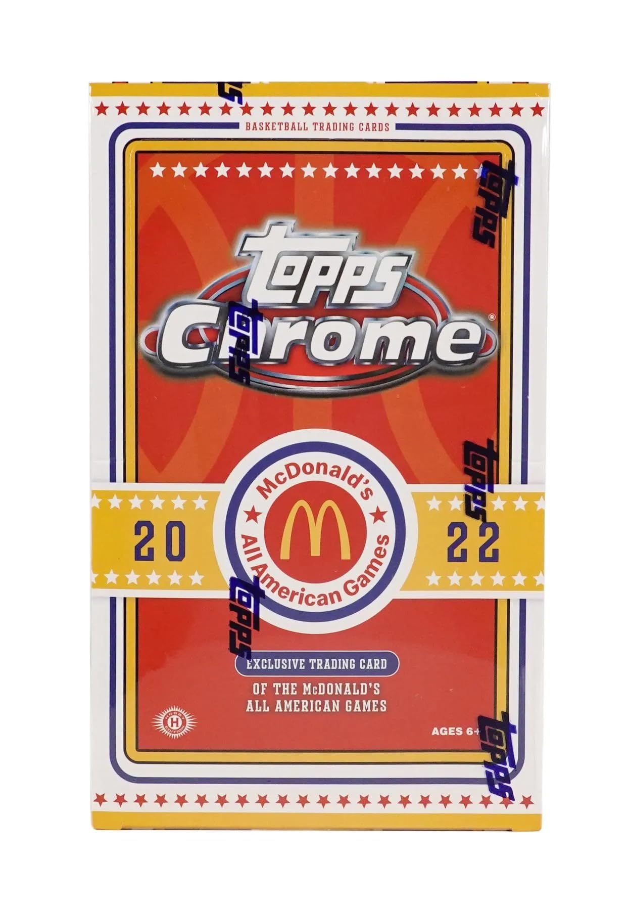 2022 Topps Chrome Basketball All American Games Hobby Box
