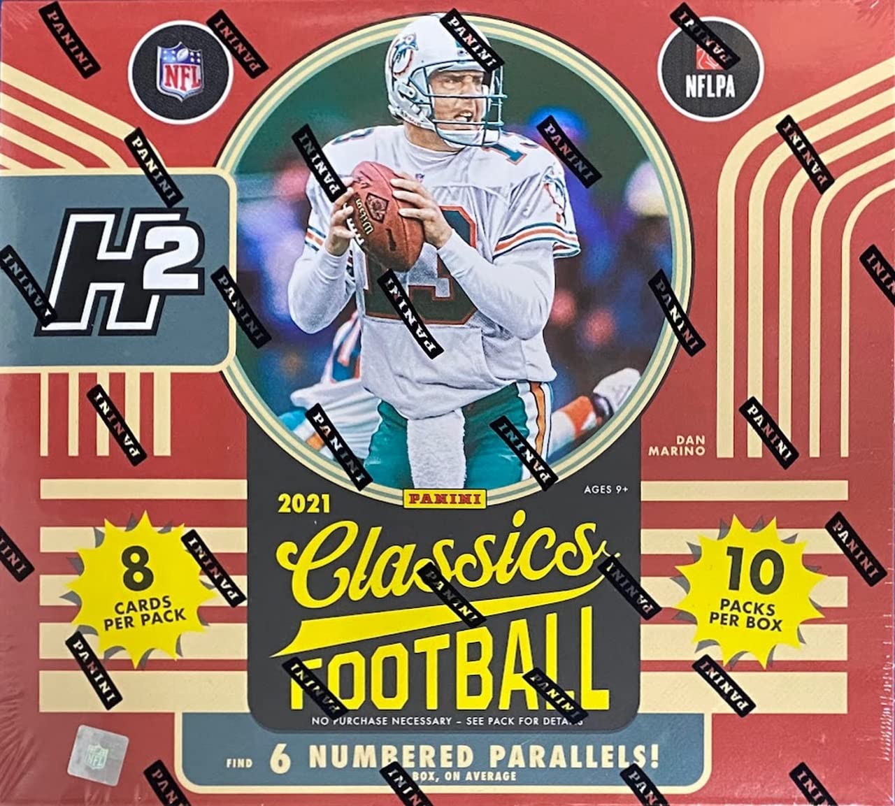 2021 Panini Classics NFL Football H2 HYBRID Football box (10 pks/bx)