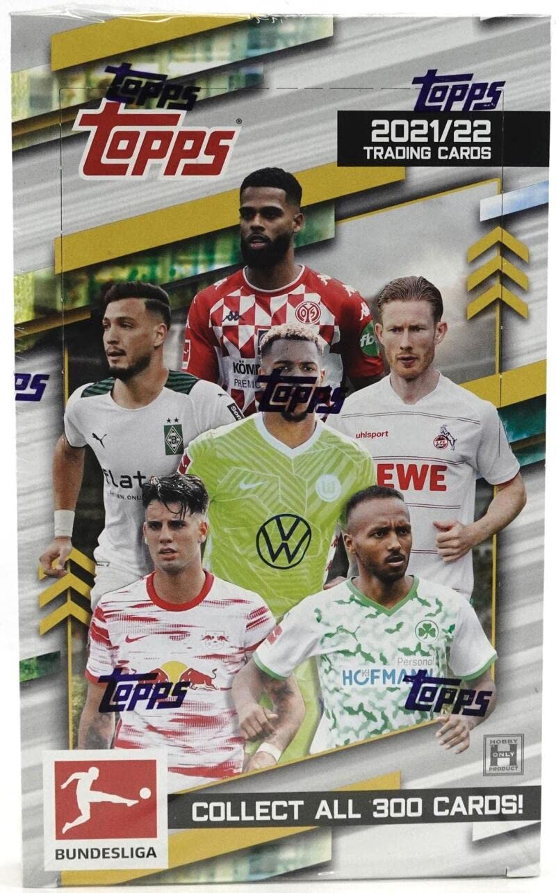 2021/22 Topps Bundesliga Soccer HOBBY box (24 pks/bx)