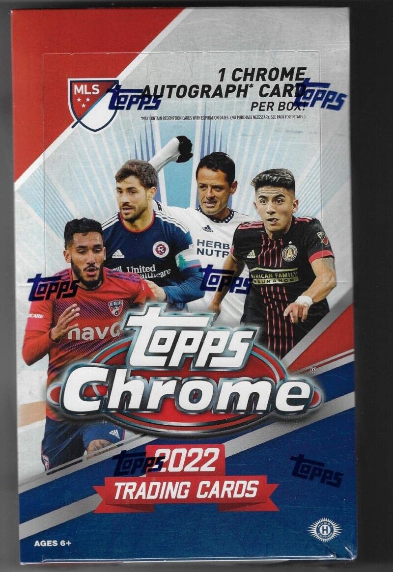 2022 Topps Chrome MLS Hobby BOX