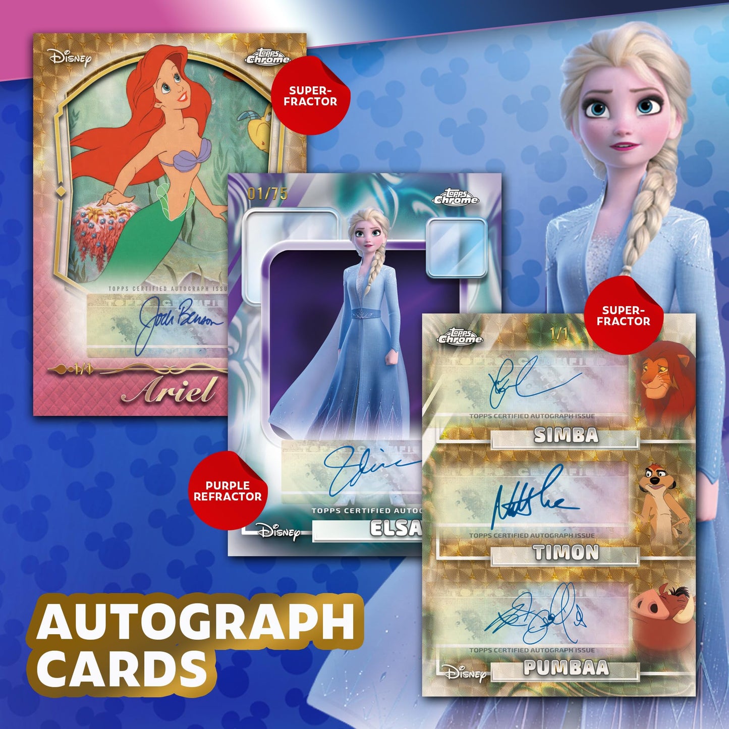 2026 Topps Chrome Disney BLASTER PACK