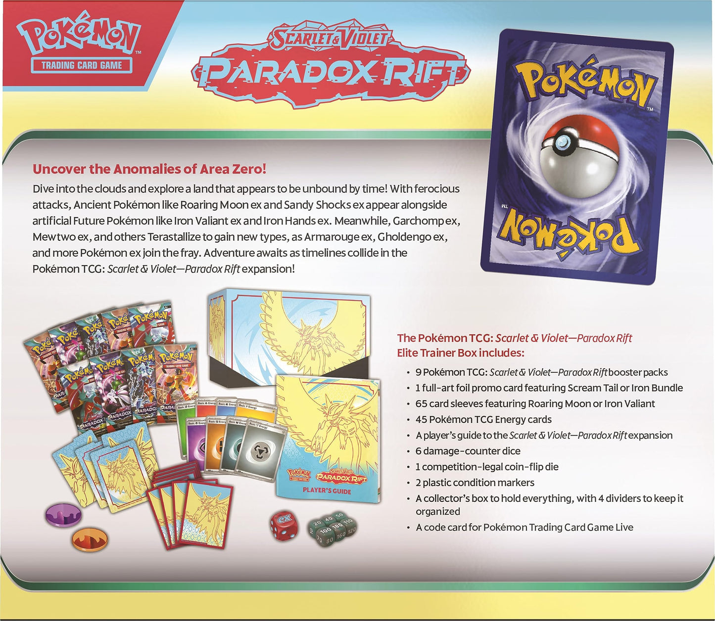 Pokémon TCG: Scarlet & Violet—Paradox Rift Elite Trainer Box