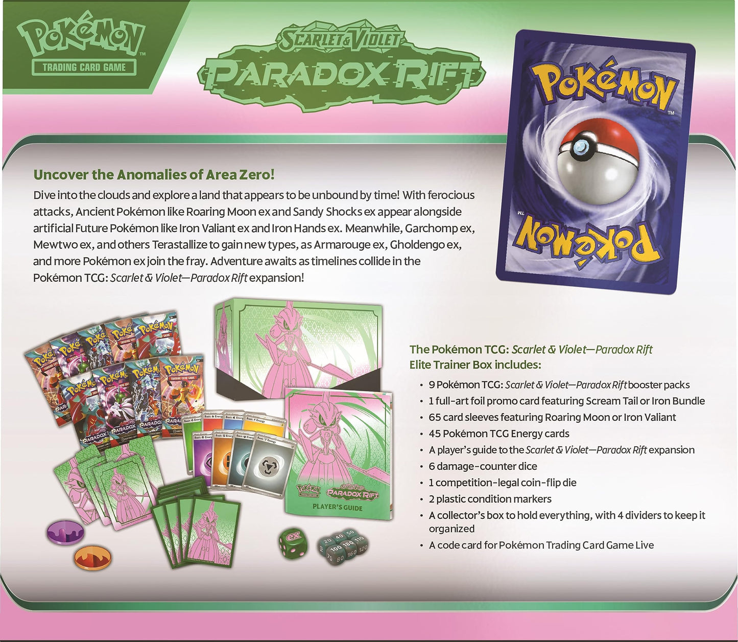 Pokémon TCG: Scarlet & Violet—Paradox Rift Elite Trainer Box