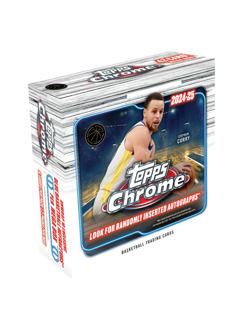2024-25 Topps Chrome Basketball Mega BOX