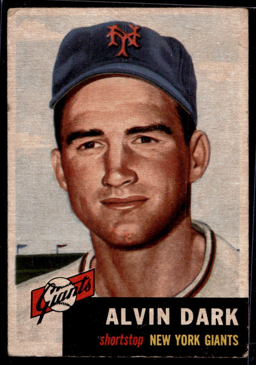 1953 Topps #109 Alvin Dark - VG