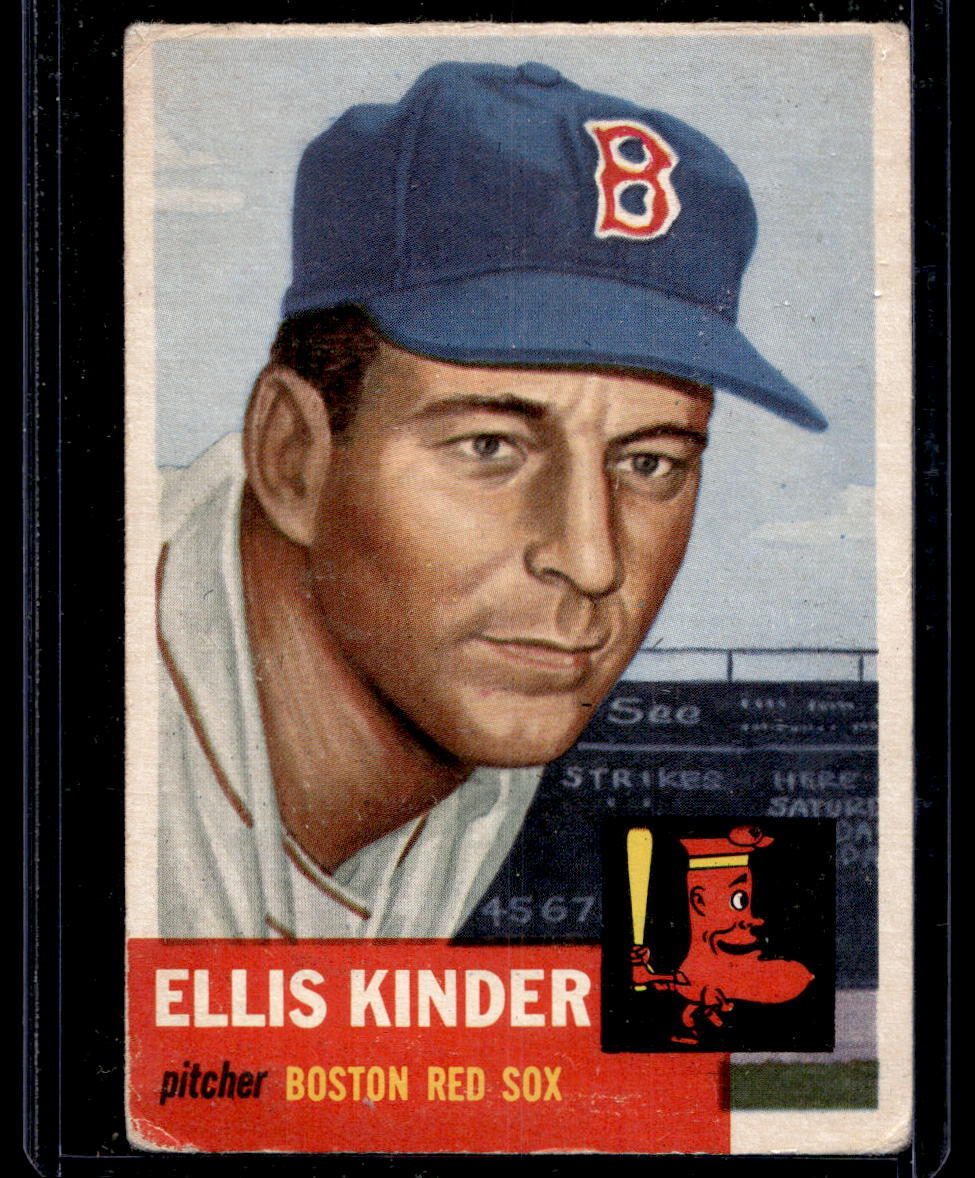 1953 Topps #44 Ellis Kinder SP - FAIR