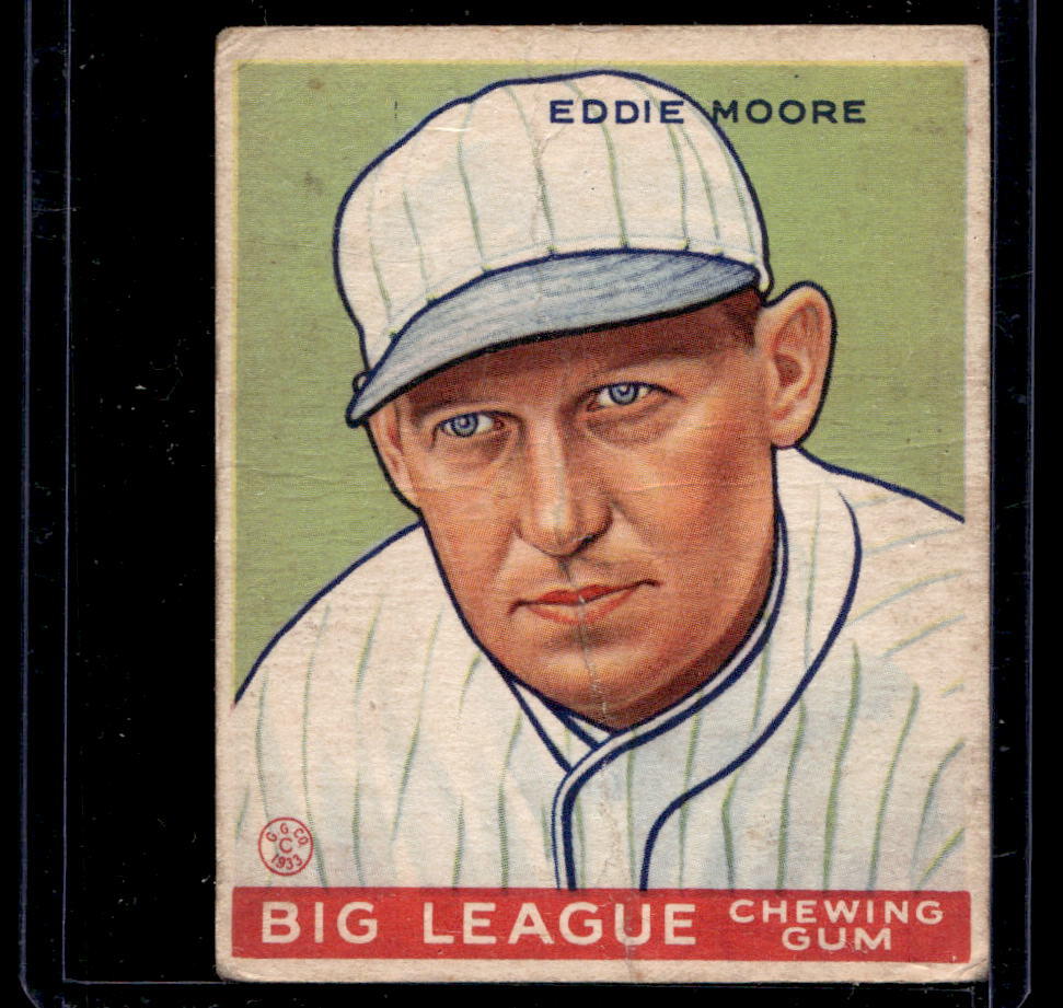 1933 Goudey #233 Johnny Vergez RC - GOOD
