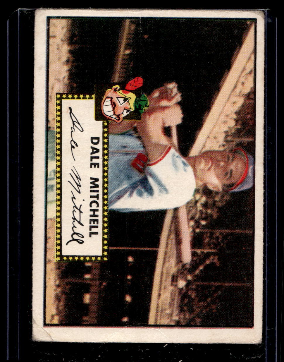 1952 Topps #92 Dale Mitchell - GOOD