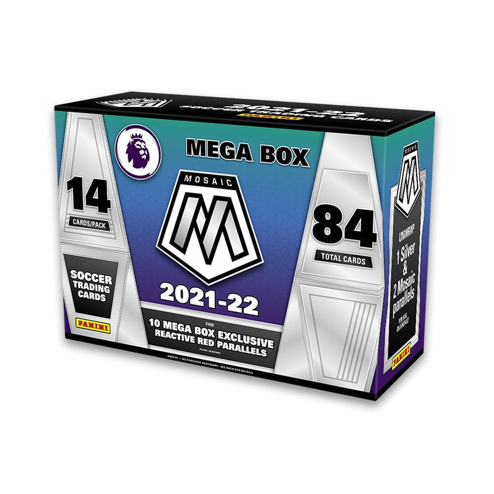 Panini Mosaic Soccer 2021-2022 Trading Cards Mega Box