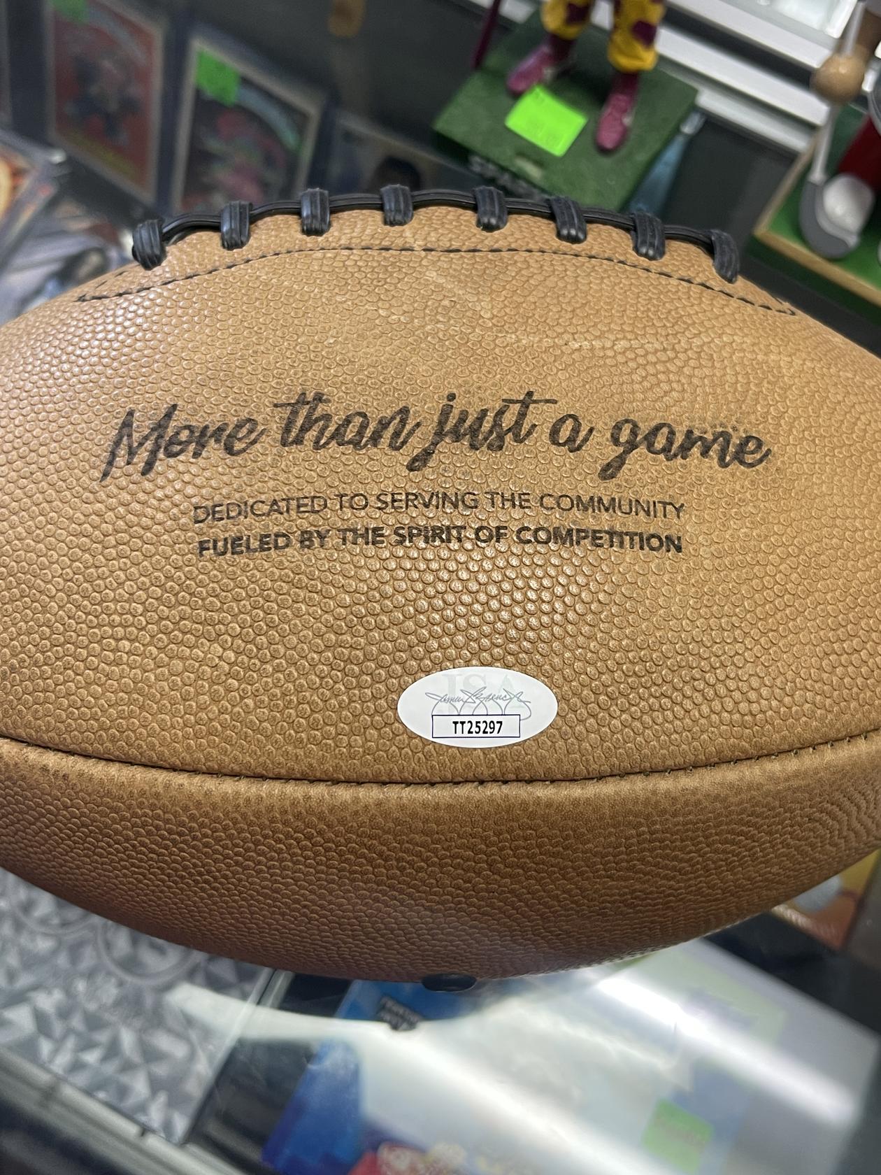 Bob Stoops Autographed Fiesta Bowl Football | BoxSeat Collectibles