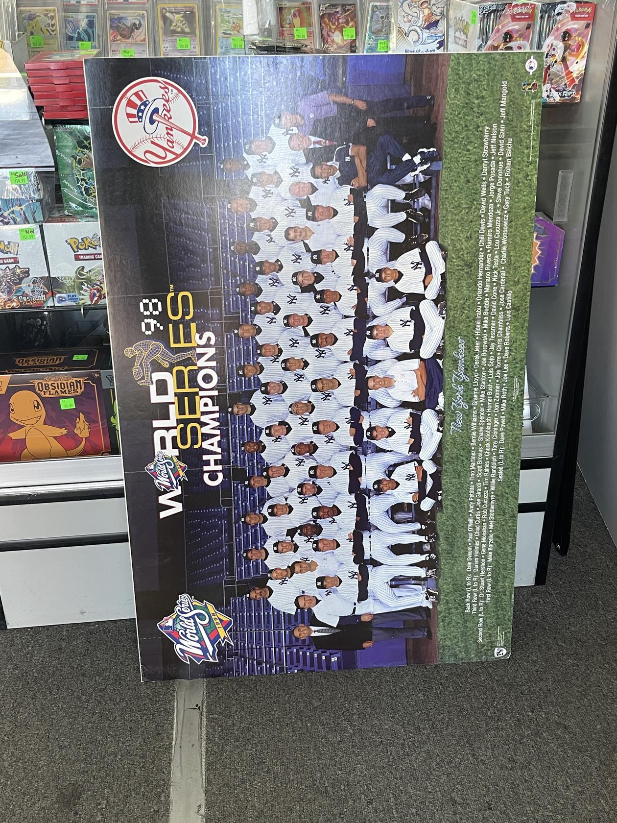 World Series '98 Champions Foam Core Board | BoxSeat Collectibles