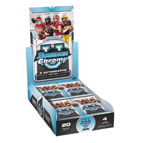 2025 Bowman University Chrome® Football - Hobby Box