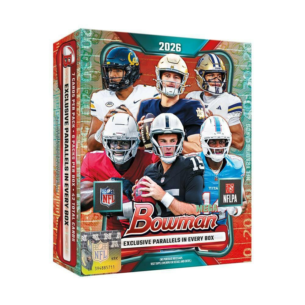 2026 Bowman Football MEGA BOX
