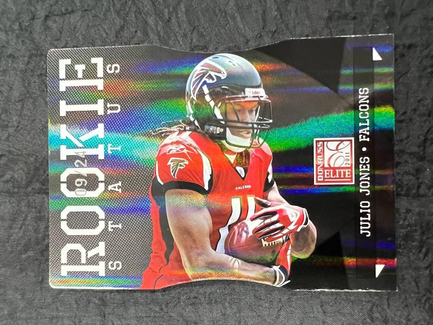 2011 Donruss Elite Rookie Status #157 Julio Jones Refactor #D /24 RC Falcons