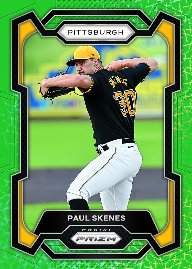 2024 Panini Prizm MLB Baseball Hobby Trading Card Box (3 Autographs)