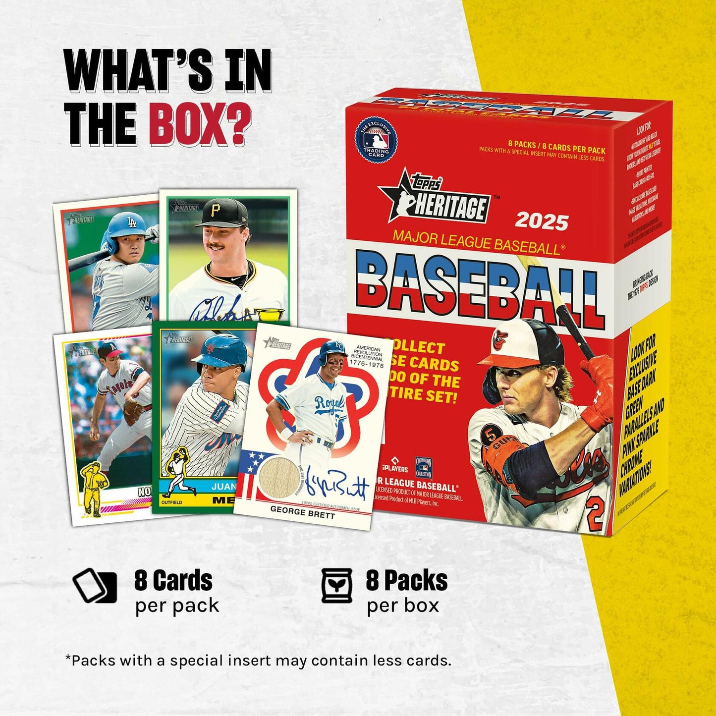 2025 Topps Heritage Baseball - Value Box