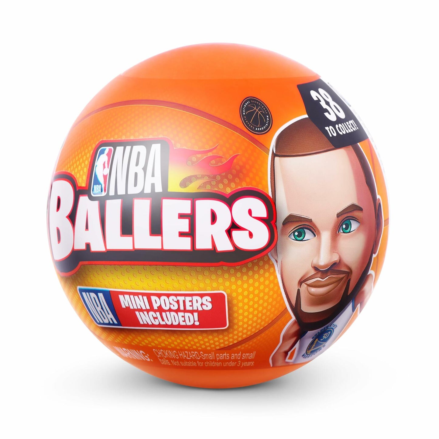 5 Surprise NBA Ballers Series 1 by ZURU, Collectible Mystery Capsule, Toy for Girls, Realistic Miniature Baby, Playset and Accessories