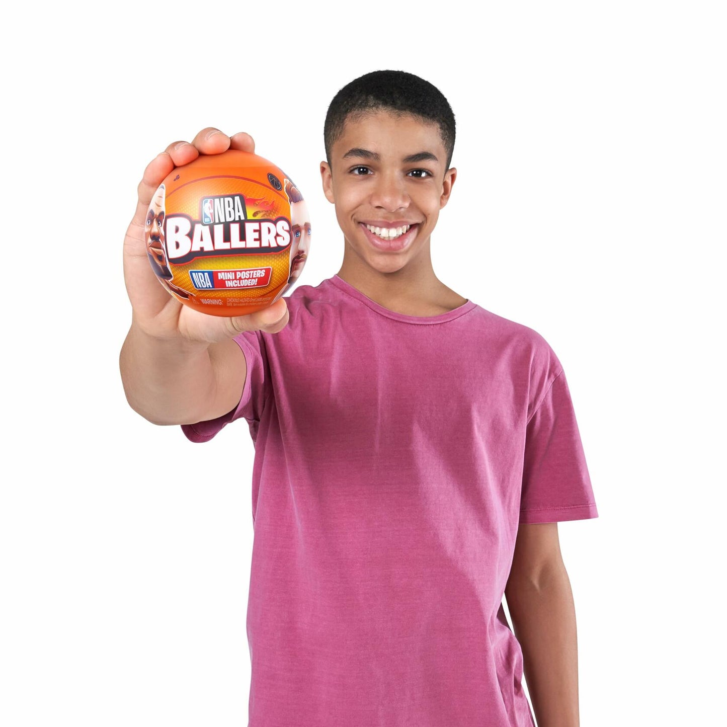5 Surprise NBA Ballers Series 1 by ZURU, Collectible Mystery Capsule, Toy for Girls, Realistic Miniature Baby, Playset and Accessories