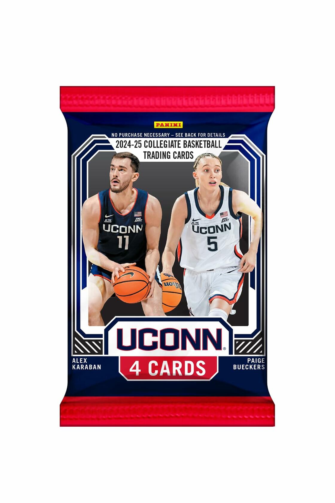 2024 Panini UConn Huskies Basketball Blaster Box – Official NCAA Trading Cards – Blaster-Exclusive Parallels, Inserts & Rookies – Sealed Panini Retail Box