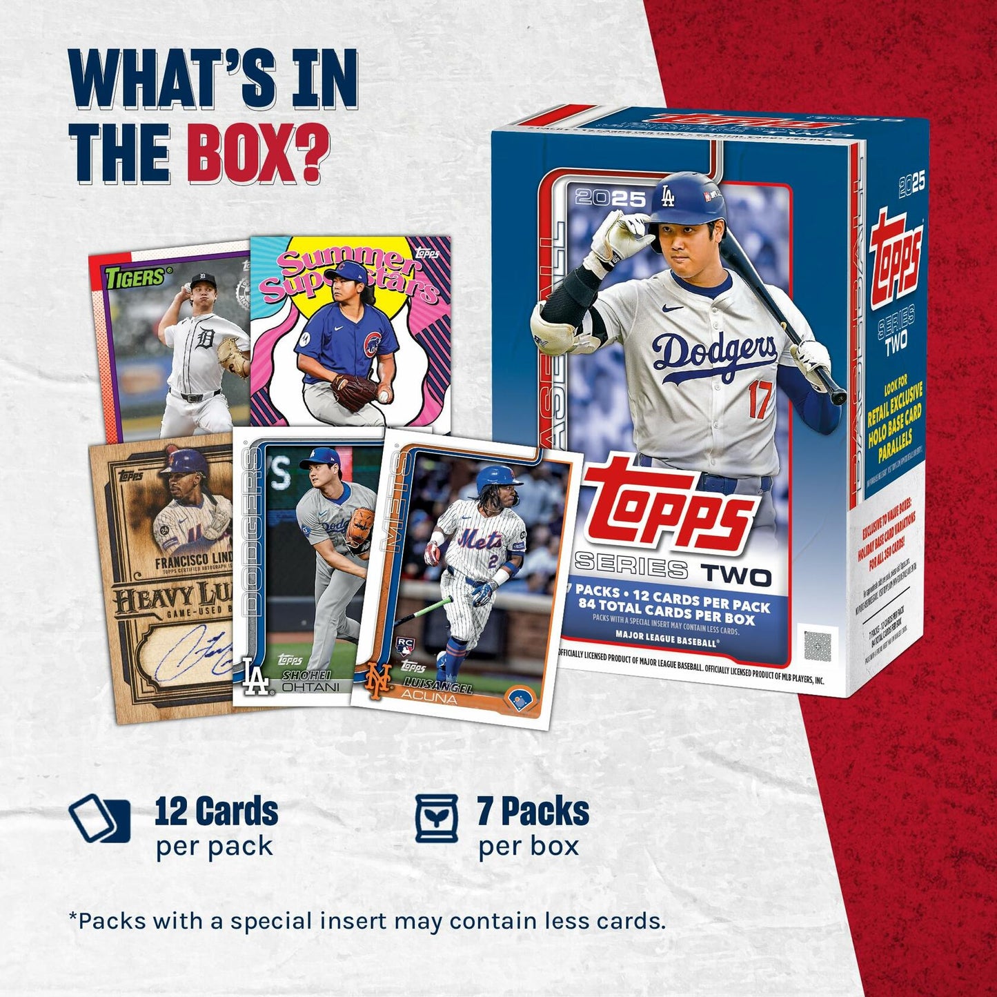 2025 Topps Baseball Series 2 - Factory Sealed - Value Box