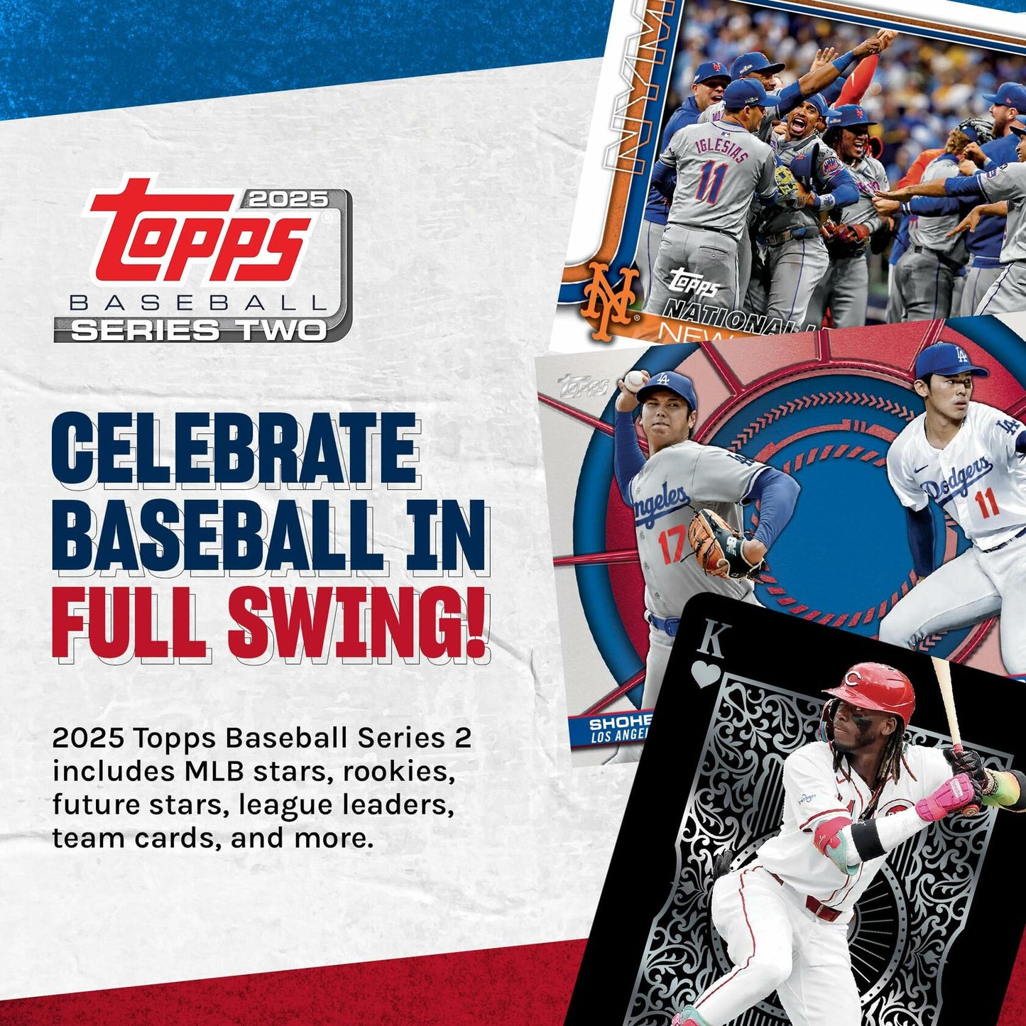 2025 Topps Baseball Series 2 - Factory Sealed - Mega Box
