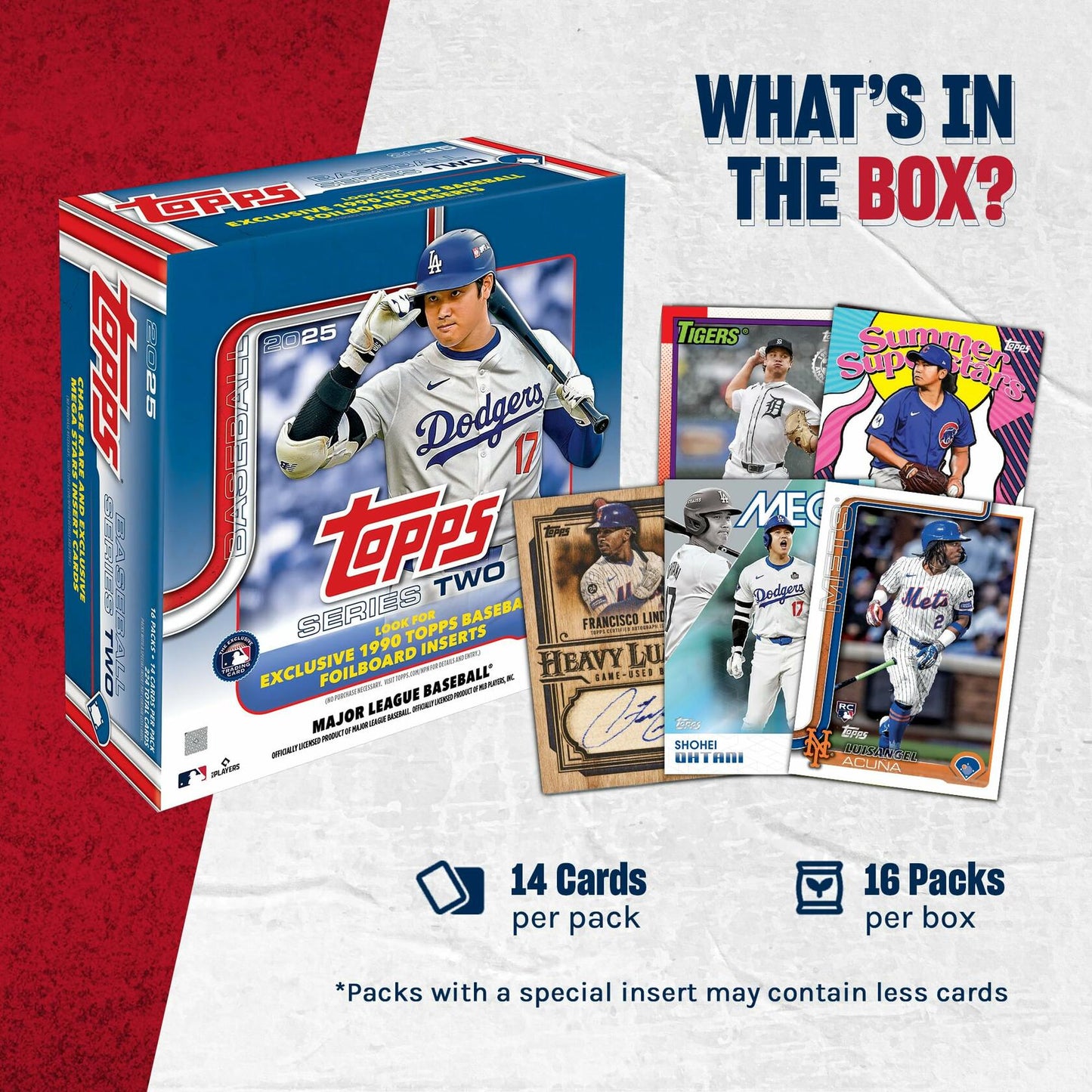 2025 Topps Baseball Series 2 - Factory Sealed - Mega Box