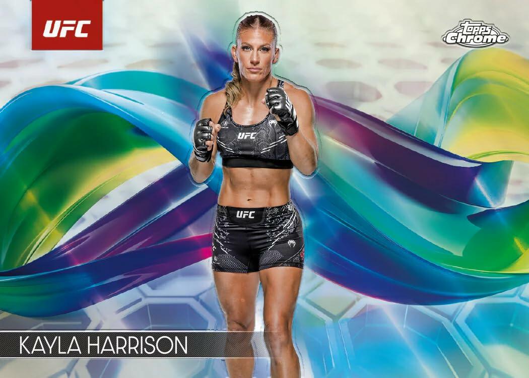 New 2025 Topps Chrome UFC MMA Hobby Box Trading Cards Guarantees 2 Autograph