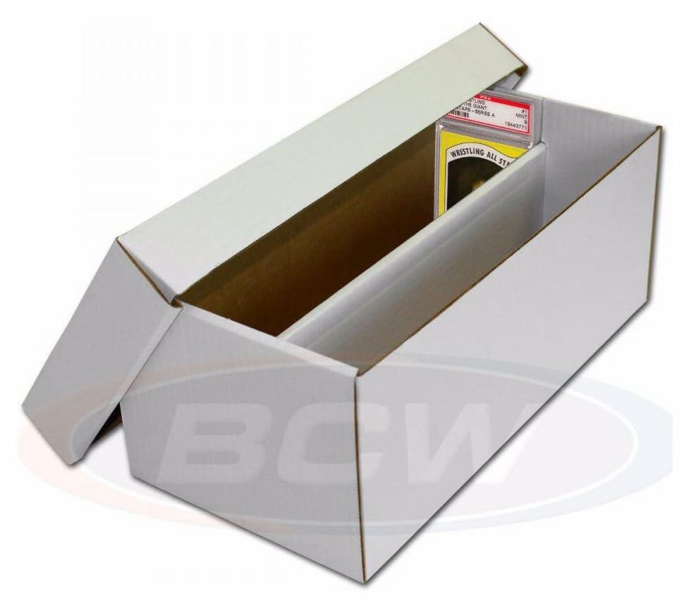 BCW 1ct Graded Shoe Box - Card Storage Holds 300 Toploaders & 100 Graded Cards