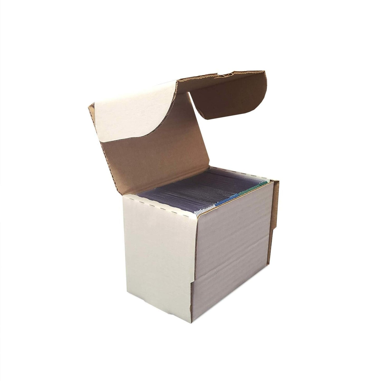 BCW 5-Inch Toploader Storage Box - 1ct | Holds 75 Toploaders | Durable Cardboard Organizer for Sports & Trading Cards