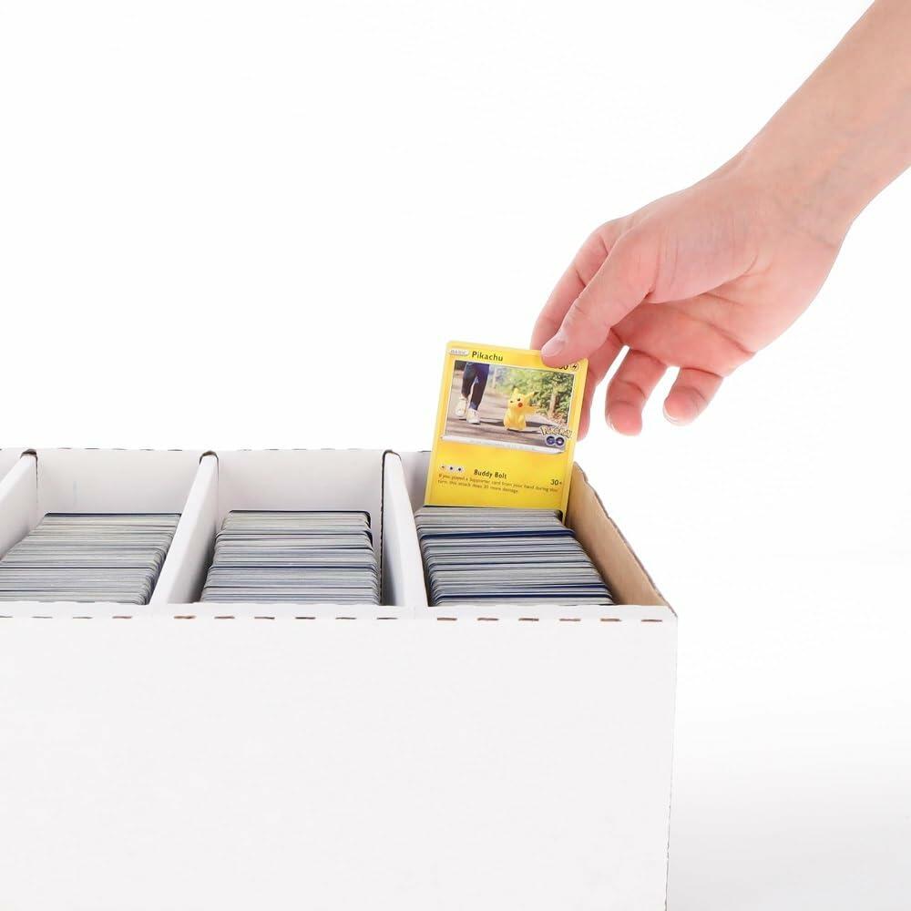 BCW Super Monster 5 Row, Corrugated Cardboard, Storage Box for Sports/Trading Cards (Holds 5000 Cards)