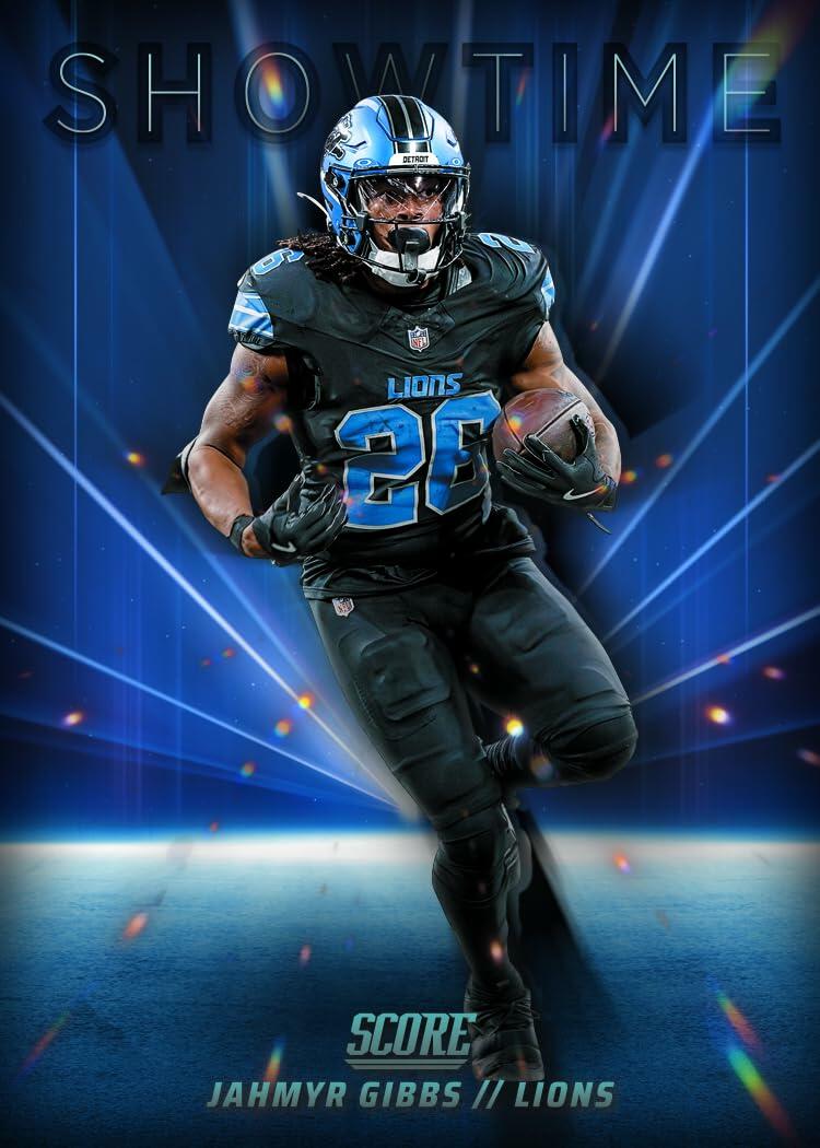 2025 Panini Score Football Hobby Trading Card Box (Four Autographs Per Hobby Box)