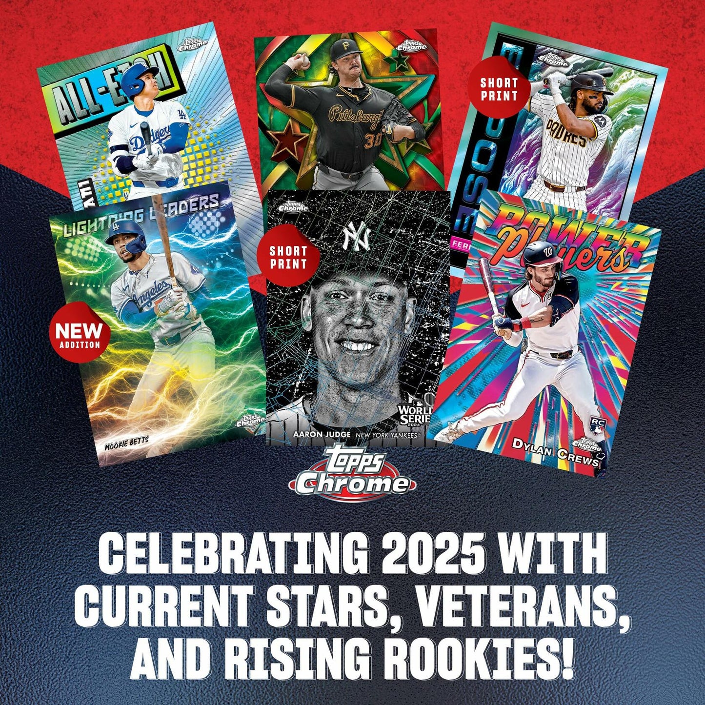 Topps 2025 Chrome Baseball BLASTER BOX