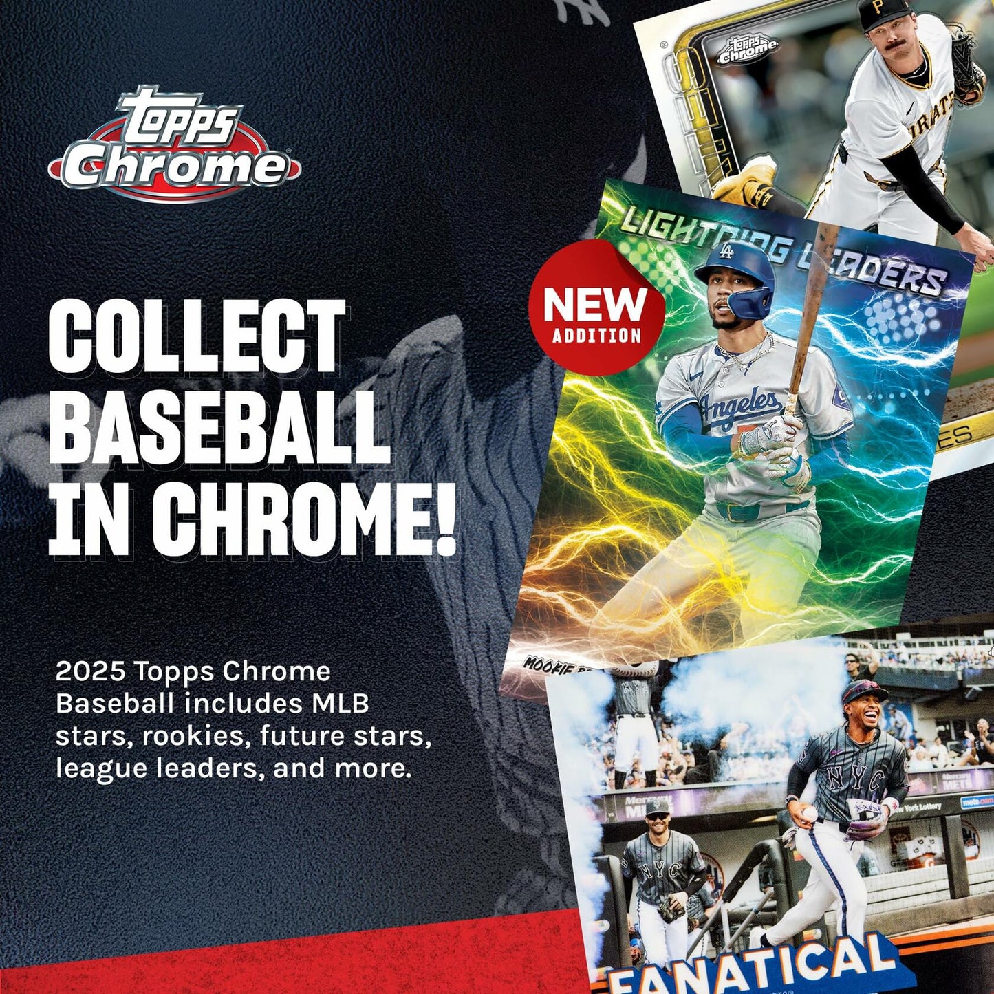 Topps 2025 Chrome Baseball BLASTER BOX