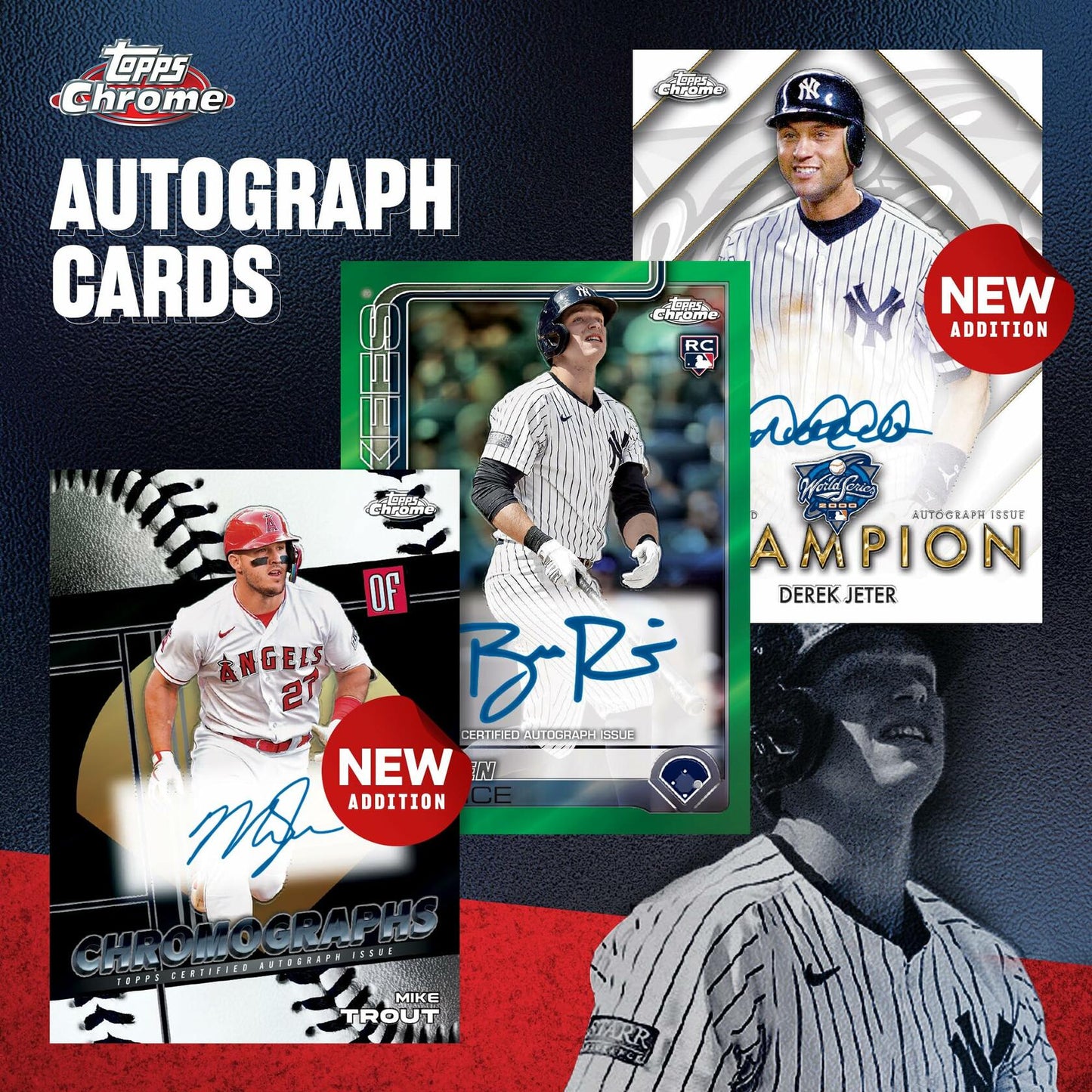 2025 Topps Chrome Baseball - Factory Sealed - Mega Box