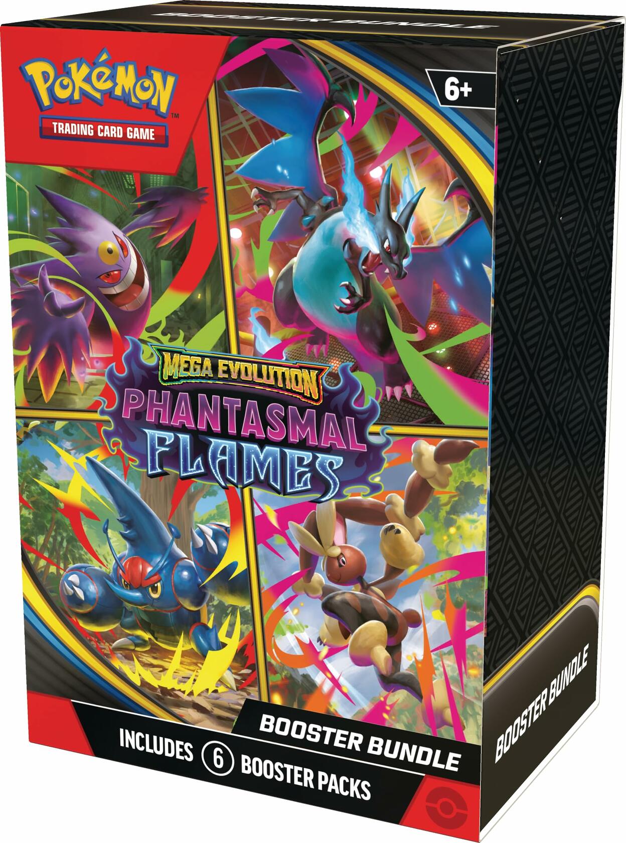 Pokémon TCG: Mega Evolution—Phantasmal Flames Booster Bundle