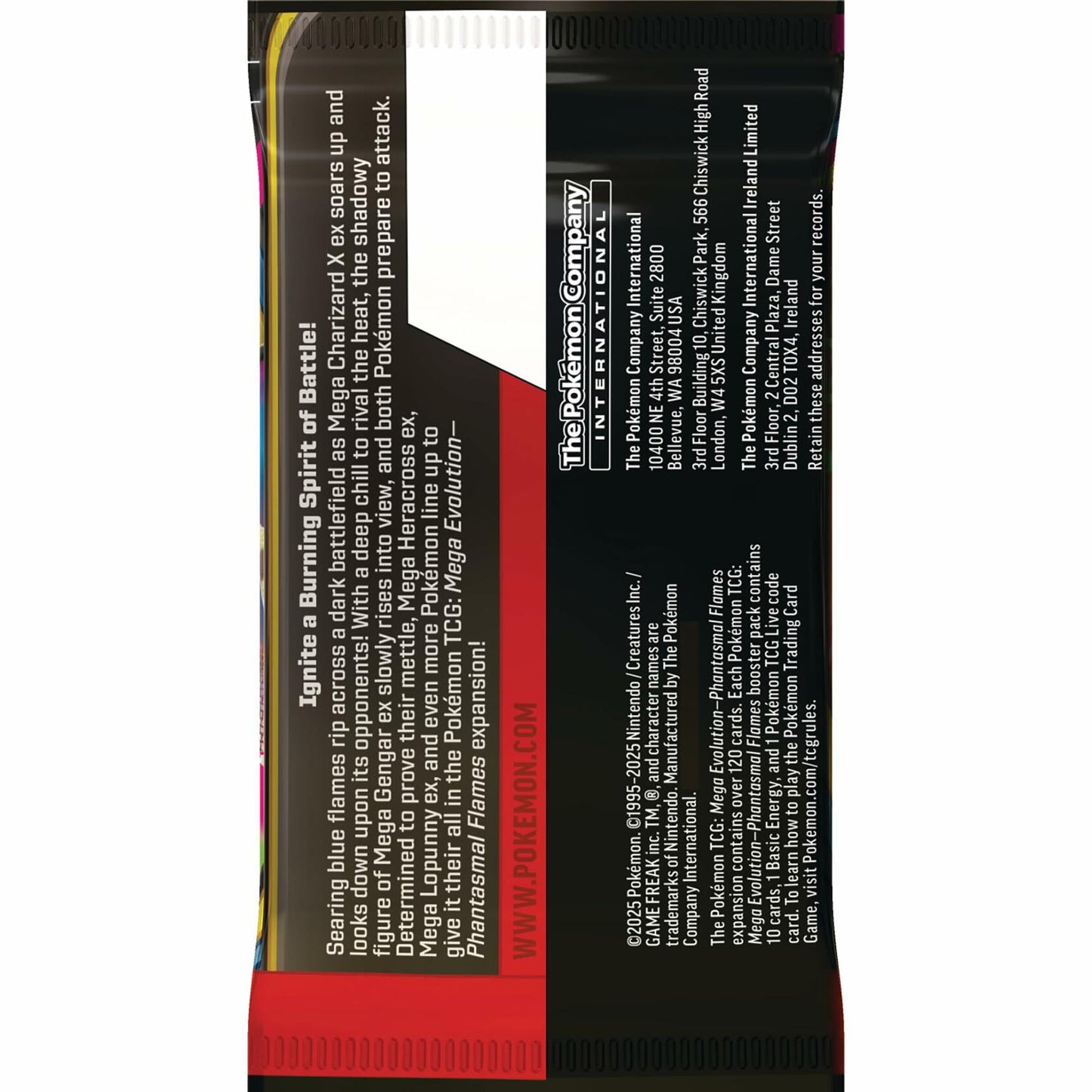 Pokemon TCG: Mega Evolutions Phantasmal Flames Booster Display Box