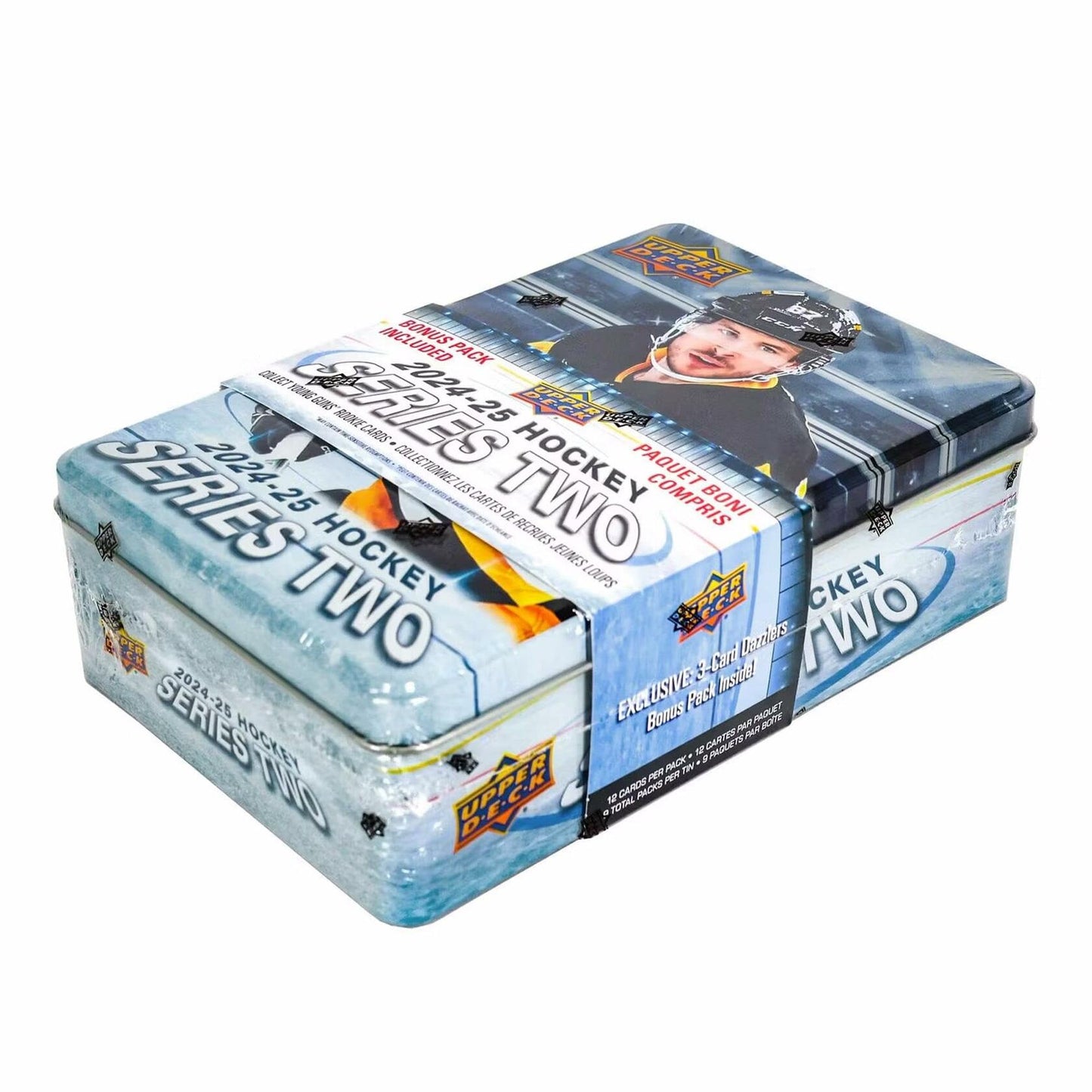 NHL 2024/25 Upper Deck Series Two Collector Tin | 8 Packs