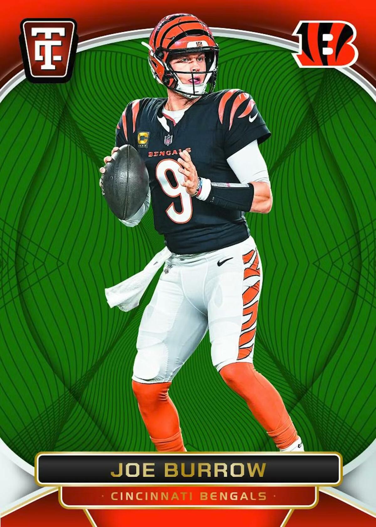 2024 Panini Totally Certified Football 6-Pack Blaster Trading Card Box (Four Parallels Per Box)